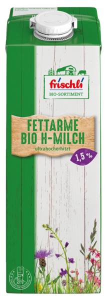 Frischli Bio H-Milch 1,5% 1 L/PK ungekühlt haltbar