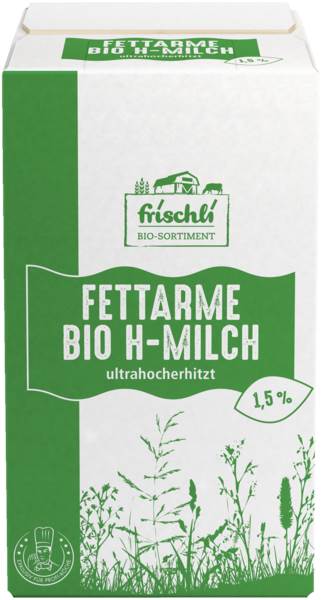 Frischli Bio H-Milch 1,5% BiB 10 L/BX