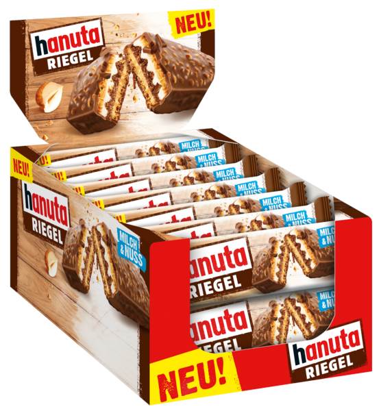 Ferrero Hanuta Riegel, 1er 0,034 KG/RG