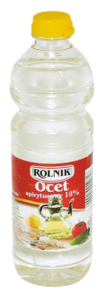 Rolnik Ocet spirytusowy 10%, PET, 500 ML/BU
