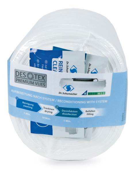 Dr. Schumacher Eco Wipes, Vliestücher, 30 x 32 cm, 100 Stück, (00-915-REW10006-01) 1 RO