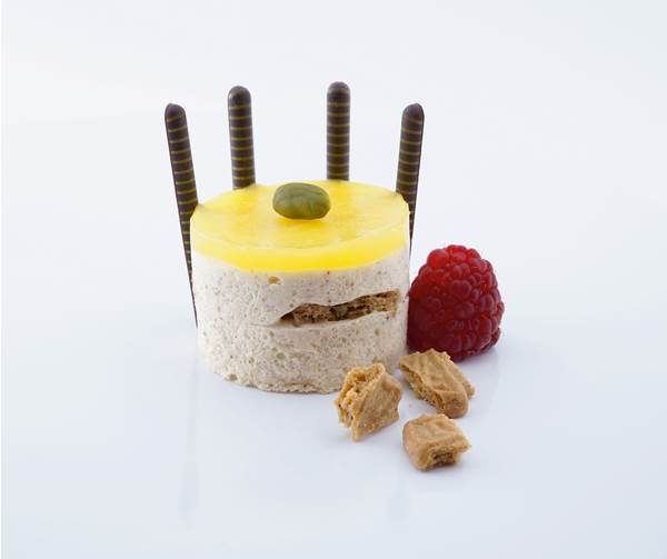 TK Göttinger Spekulatius-Tiramisu mit Orangengelee, 65ml, Nachfüller für 80ml Rexglas, 30 ST/KT luftige Mousse auf Spekulatiusstücken und Orangenspiegel