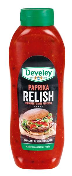 Develey Relish paprykowy, 875 ML/BU