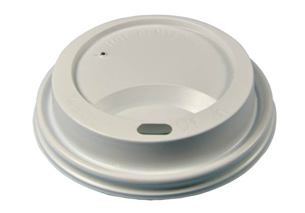Hermsen Deckel, für Coffee-to-go-Becher 200+250+300ml, weiss, 100 Stück, (04040103/91.0200.0) 1 PK