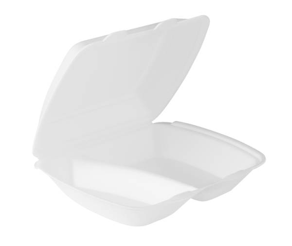 Außer-Haus-Menübox, weiss, 2-geteilt, 245x210x72mm, 100 Stück, (01150069/1682X) 1 PK