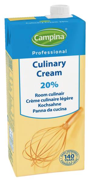 Campina Prof. professional culinair kookroom, 20%, 1l 1 L/PK