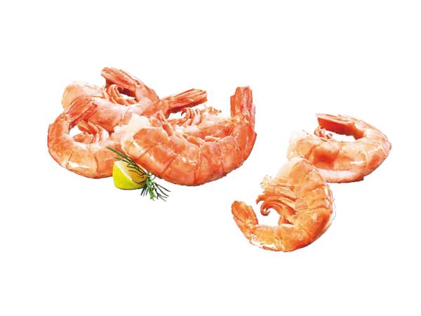 TK Argentinische Rotgarnele, Easy Peel, ohne Kopf mit Schale, 10/20 Stk/lb. 1 BT 800g Nettofüllgewicht / Beutel, glasiert, ca. 1kg Gesamtfüllgewicht/Beutel