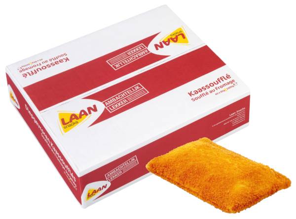DV Laan kaassouffle rechthoek 65gr 40 ST/DS
