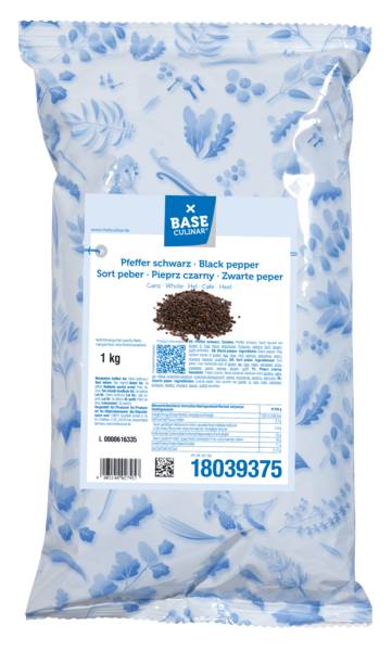 Base Culinar BC Pepper black whole 1kg 1 KG/BG
