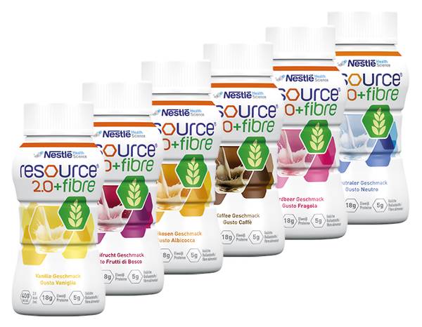 Resource 2.0 + fibre Mischkarton 6 x 4 x 200 ml, 4,8 L/KT