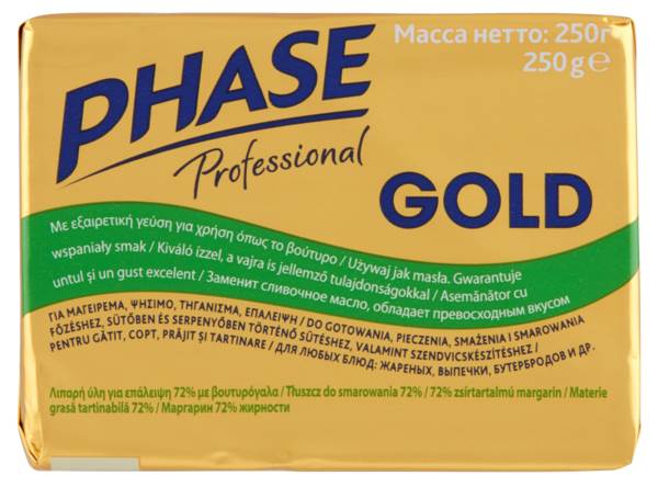 Phase Phase Gold tłuszcz do smarowania 72% z maślanką 250g 1 ST
