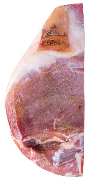 Banchetto Italienischer Prosciutto di Parma DOP, mindestens 12 Monate gereift, ca. 2,3 KG/ST Rohschinken ohne Knochen und Schwarte, Haxe kurz geschnitten