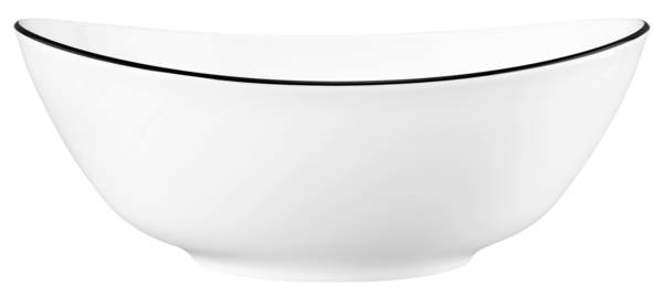Seltmann Schüssel Modern Life Black Line 25,5 cm, oval 1 ST