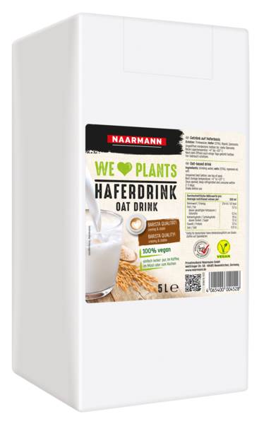 Naarmann Haferdrink, BiB 5 L/BX