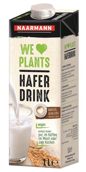 Naarmann Haferdrink, 1 L/PK ungekühlt haltbar