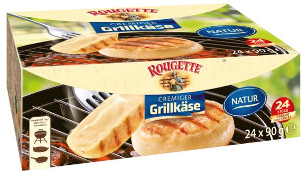 Rougette Grillkäse Cremig-Mild, 90g x 24 ST/KT