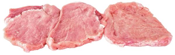 CCL Schab wieprzowy, kotlet klepany, bez kości, 10x140g, vacuum, ok. 1,4 KG/PR  , całego elementu (części środkowej i karkowej),
