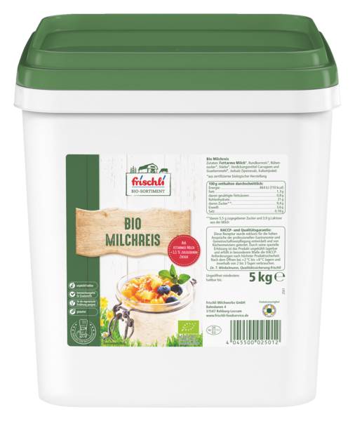 Frischli Bio Milchreis, 5 KG/EI