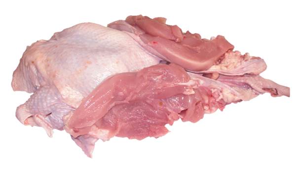 CCL Kurczak trybowany, bez kości, ze skórą, 2x 1,4-1,6kg, vacuum, 3 KG/PR