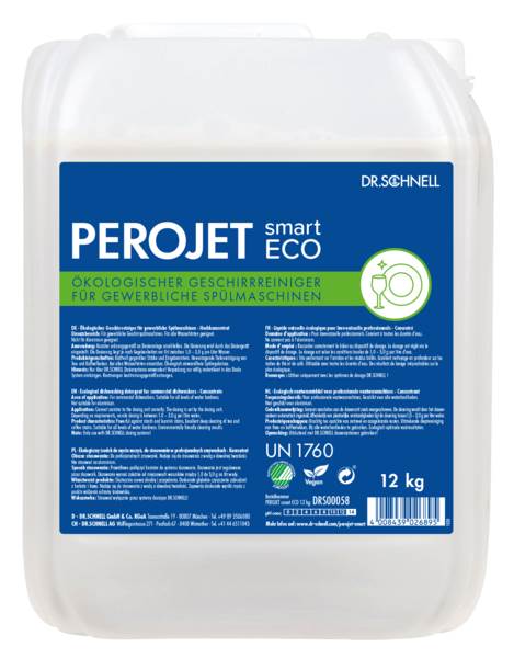 Dr.Schnell Perojet smart Eco, Ökologischer Geschirrreiniger, (DRS00058) 12 KG/KN