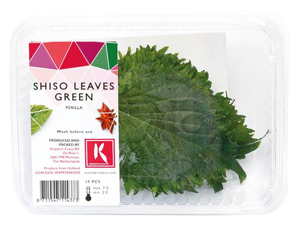 AGF Shiso leaves, groen 15 ST/BA