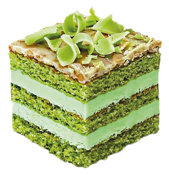 DV Edough pandan opera cake, klein 20gr 54 ST/DS