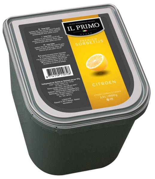 DV Il Primo premium citroen sorbetijs 2,5 L/BA