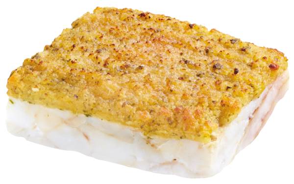 TK Base Culinar MSC Schlemmerfilet "á la Bordelaise", ca. 200g, IQF,  ca. 30 Stück, 6 KG/KT praktisch grätenfrei, aus Blöcken geschnitten, aus Fischstücken zusammengefügt