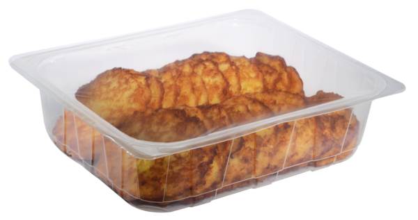 Reibekuchen pfannenfertig frisch gebraten mit Zwiebeln, 100g/ST, 24 ST/SH 71% Kartoffeln