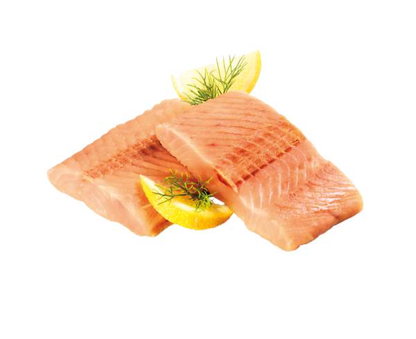 TK Base Culinar MSC Wildlachsfilet, Portionen, ca. 160-180g, ohne Haut, praktisch grätenfrei, 5 KG/KT 10% Glasur, ca. 29 Stk., Nettofüllgewicht: 4,5kg