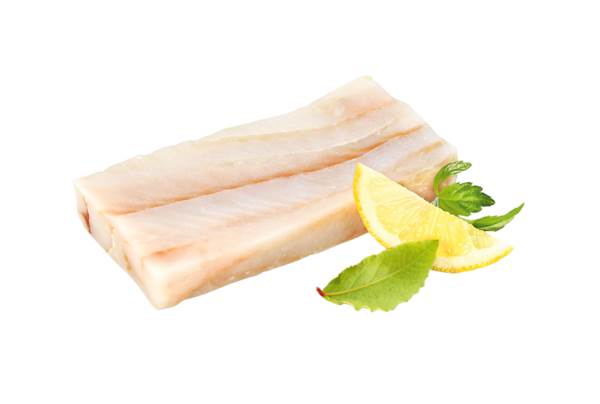 TK Base Culinar MSC Alaska-Seelachsfilet 150g, kurz, IQF, 0-1% Glasur, ca.50 Stück, ca. 7,5 KG/KT praktisch grätenfrei, Nettofüllgewicht: 7,5 kg