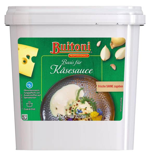 Buitoni Basis für Käsesauce, (12480200) 3 KG/BX