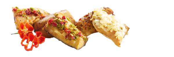 TK Star Culinar Makrelenfilet-Happen gemischt, geräuchert, mit Haut, ca.30-45 Stück, ca.33-50g, 1,5 KG/KT IQF, verschiedene Auflagen, Nettofüllgewicht: 1,5 kg