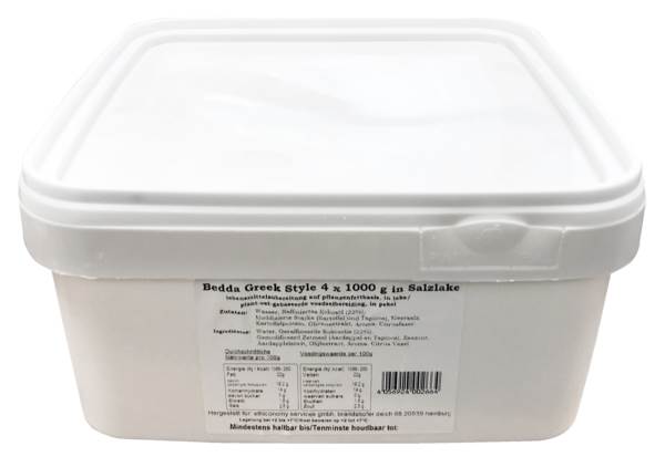 bedda Greek Style, 4 KG/EI