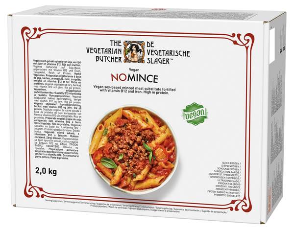 Mr The Vegetarian Butcher Jak mielone, "No Mince", vegan, na bazie soi, 2 KG/KT