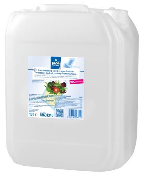 Base Culinar Branntweinessig 10%, hell, 10 L/KN
