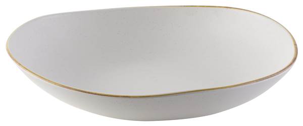 Churchill Bowl "Stonecast® Melamine" 4,6 l, Ø 38 cm, barley white 1 ST