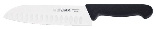 Giesser Nóż Santoku 18 cm, stal chromowo-molibdenowa, rękojeść z tworzywa TPE, 1 ST