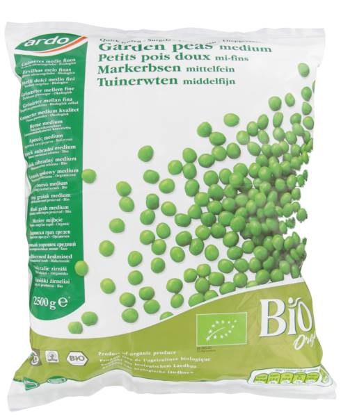 TK Ardo Bio Markerbsen, unsortiert, 2,5 KG/BT