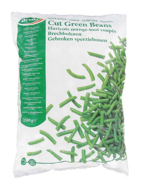 Mr Ardo Fasola szparagowa zielona, cięta, 2,5 KG/TB