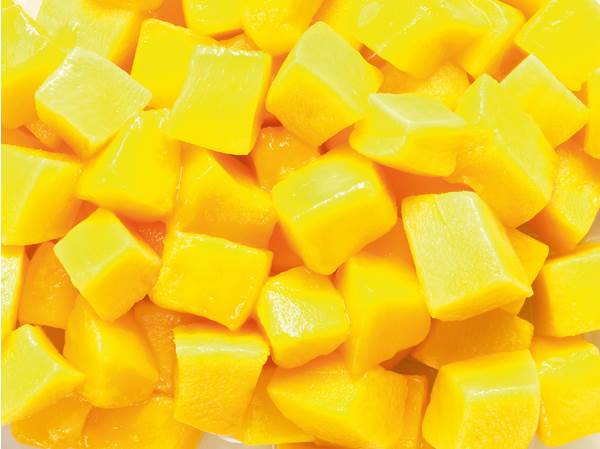 TK Mango Stücke, ca. 10x10mm, 2,5 KG/BT