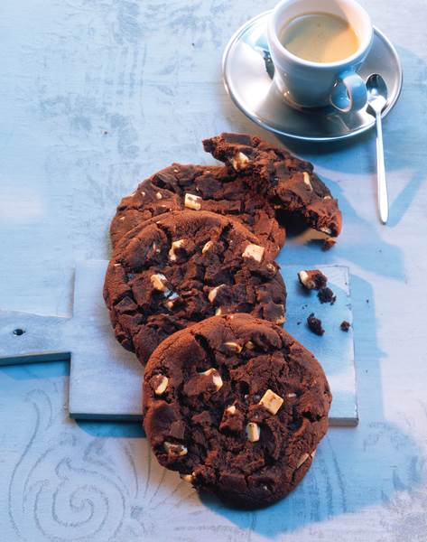 TK Baker&Baker Triple Chocolate Cookie XL, 80g 96 ST/KT roh