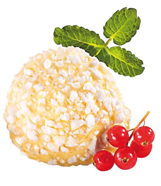 Mr Bindi Białe Tartufo 75g/szt, z kremu kawowego i zabajone przykryte kawałeczkami 12 ST/KT