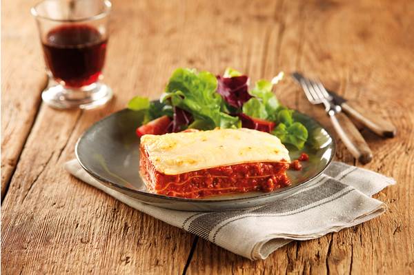 TK Bürger Lasagne Bolognese, mit Rindfleisch, 24 ST/KT