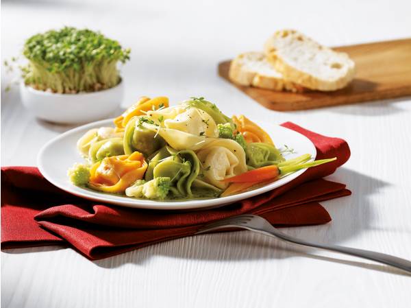 TK Bürger Tortelloni Tricolore Formaggio, 2,5 KG/BT dreifarbige ...