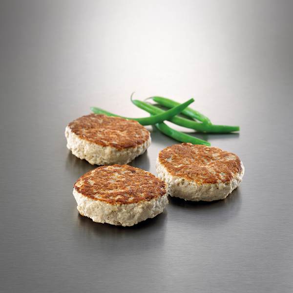 TK Danish Crown Professional Frikadelle Good & Easy, gegart, 120g, 32 ST/BT aus reinem Schweinefleisch