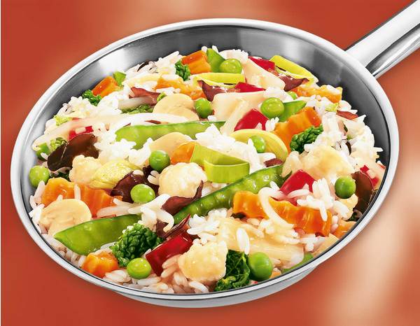 TK Frosta Combi Classe Gemüse-Reispfanne asiatisch, vegetarisch, 1,5 KG/BT