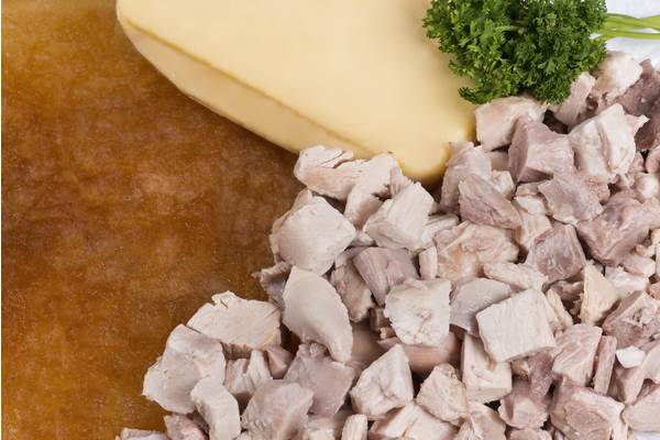 TK Geti Wilba Hühnerfleisch, 3 Komponenten, 10 KG/KT