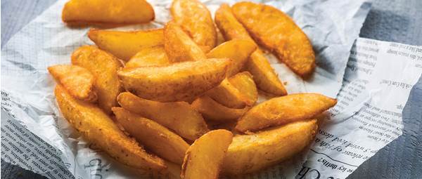TK Lamb Weston Original Seasoned Wedges, mit Schale, gewürzt, 2,5 KG/BT