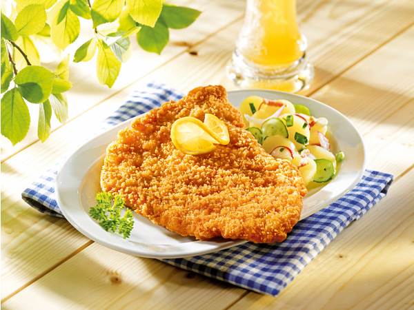 DV Meat Selection knusper varkensschnitzel, rauw, ca.180gr 40 ST/DS